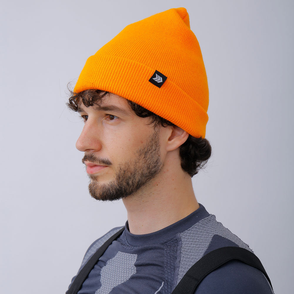 Dawnski Unisex Snowboard Hat Crochet Knit Hairball Snow Beanie
