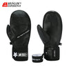 Womens Unisex High Experience Volta Leather Snow Mittens Ski Gloves