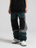 Women's Gsou Snow Winter Track Block Snowboard Pants
