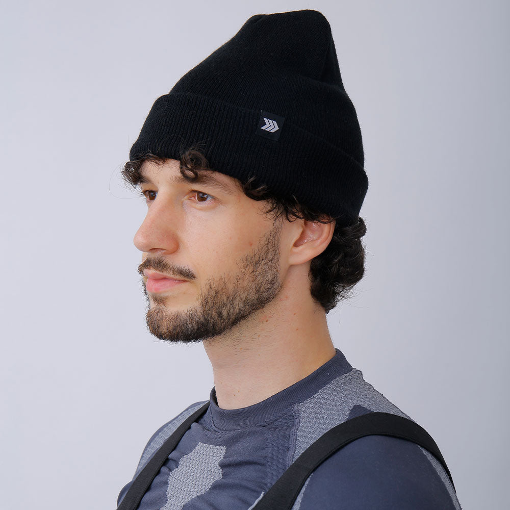 Dawnski Unisex Crochet Knit Hairball Snow Beanie Snowboard Hat