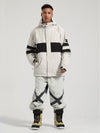 Men's Gsou Snow Light Zone Stripe Two Piece Snowsuit