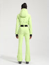 Women's Gsou Snow Classic Belted Flare Ski Jumpsuit