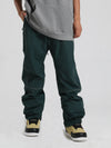 Men's Gsou Snow Reflective Pinstriped Letter Snow Pants