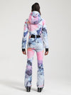 Women's Gsou Snow Classic Belted Flare Ski Suit One Piece