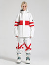 Women's Gsou Snow Light Zone Stripe Two Piece Snowsuit
