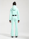 Women's Gsou Snow Classic Belted Flare Ski Suit One Piece