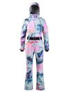 Women's Gsou Snow Classic Belted Flare Ski Suit One Piece