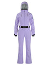 Women's Gsou Snow Classic Belted Flare Ski Suit One Piece