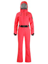 Women's Gsou Snow Classic Belted Flare Ski Suit One Piece