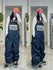 Women's John Snow Mountain Terry Winter Ski Pants Snowboard Bibs