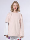 Men's Mutu Snow Fake Two Crew Neck Sweater