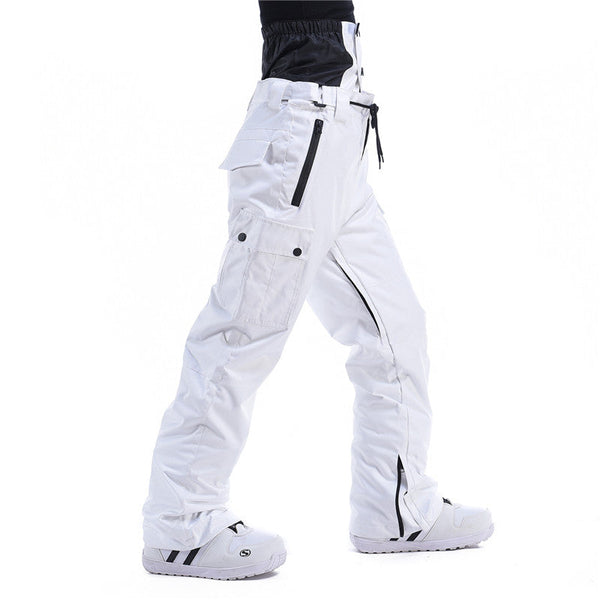 Women's RIIVIYELE Winter Sky Cargo Snow Pants Bibs