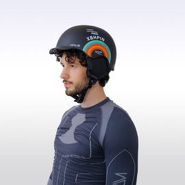 Dawnski Unisex Rainbow Winter Snow Helmet