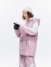 Women's High Experience Diagonal Opening Full Zipper Freestyle Snow Jacket