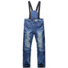 Men's Winter Warm Waterproof Hip Snowboard Denim Pants Jeans - snowverb