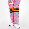 Dawnski Men's Street Style Plaid Snow Pants